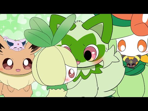 Does Sprigatito Have a Girlfriend!? Lilligant × Celebi ex Deck | Pokémon TCG Pocket / Animation