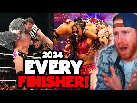 EVERY WWE MALE & FEMALE FINISHER