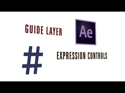 After Effect. Guide Layer. Expression controls