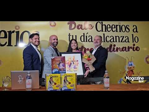 Adriana Díaz embajadora de los cereal Cheerios,  General Mills