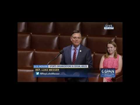 Rep. Messer Speaks in Support of Legislation to Protect Young Athletes from Abuse