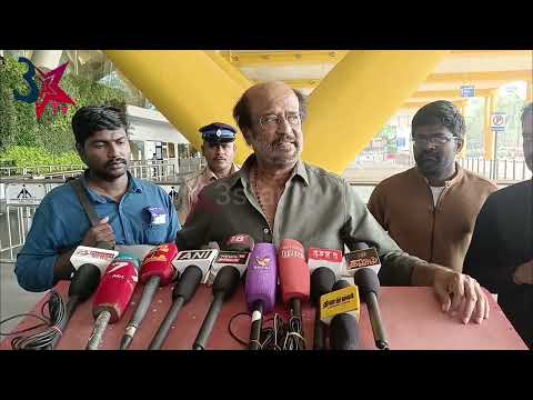 கண் கலங்கிய நடிகர் ரஜினிகாந்த் #viral #trending #rajini #video