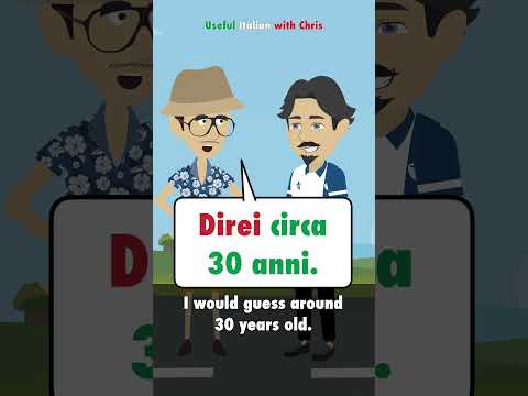 Learn Italian: How old do you think I am?