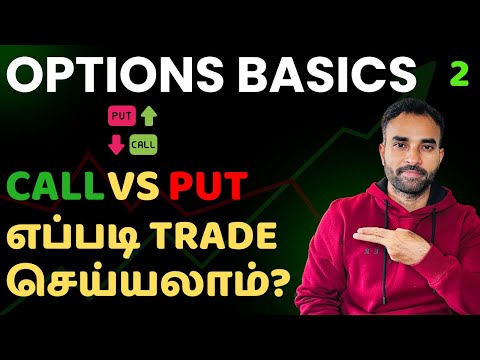 Call vs Put Option எப்படி trade செய்யலாம்? | Options Basics in Tamil | E02