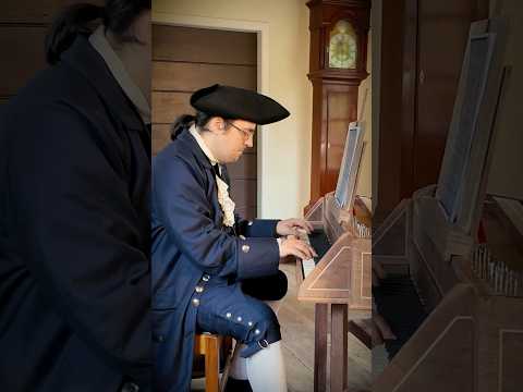 Auld Lang Syne on Harpsichord