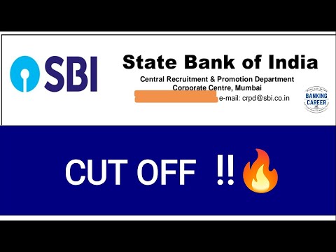 SBI Clerk Preliminary Cut off 2024 I States wise cut off 🔥🔥