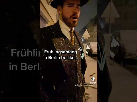 April April der macht wat er will trifft auch für den März  Das Wetter in Berlin man muss es lieben