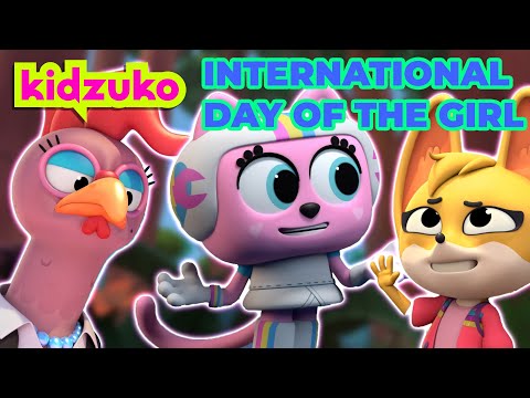 💖👧 International Day of the Girl 👧💖 | Creature Cases and Chico Bon Bon | Compilation | @Kidzuko