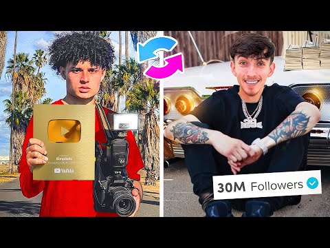 Switching Lives With VIRAL Rapper For 24 HOURS!