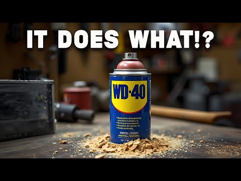 I didn't know WD40 COULD DO THIS!