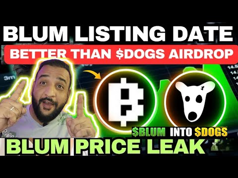 Blum Premarket Listing Start | Blum Airdrop Update | BLUM Price Update | BLUM NEWS