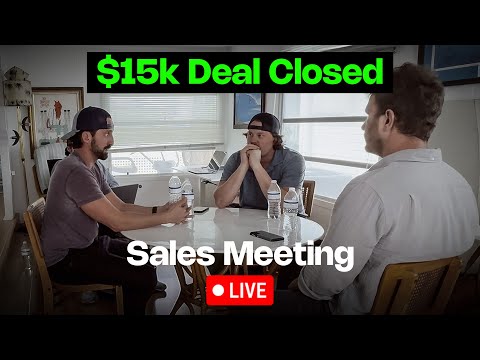 LIVE: Actual Sales Meeting that Generated a $15k Video Production Deal!!