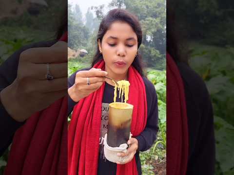 জীবনে প্রথম বাঁশের ভেতরে maggie রান্না করলাম 😀 #shorts #youtubeshorts #shortsvideo