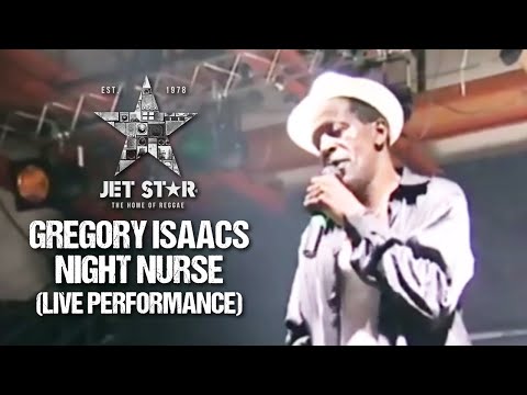 Gregory Isaacs - Night Nurse (Live Performance) | Jet Star Music