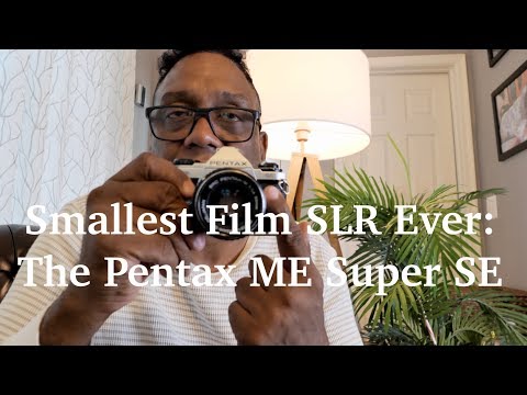 SMALLEST 35mm Full-Frame SLR EVER! The Pentax ME Super (SE) Review