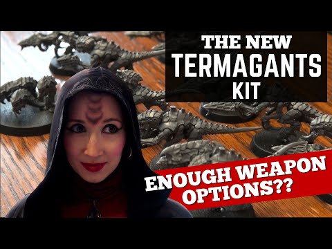 NEW Termagants with Extra Weapon Options, Assembled For You!