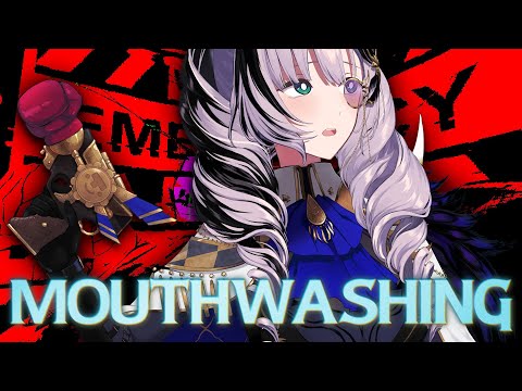 【MOUTHWASHING】slrop mouthwash delicious (halloween horror stream)【Pavolia Reine/hololiveID】