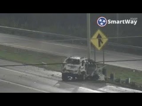 Tennessee: Speeding Driver Loses Control & Violently Crashes