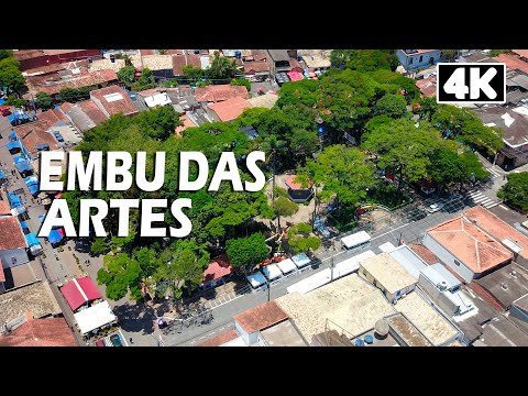 EMBU DAS ARTES VISTA DE CIMA | 4K