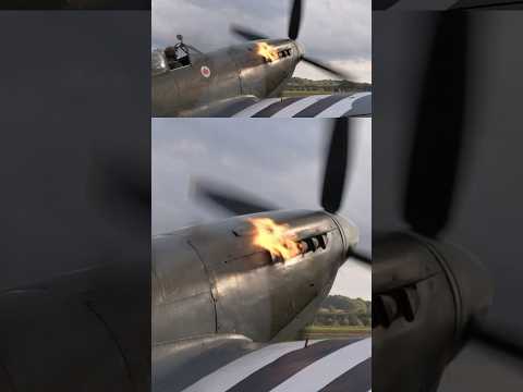 Spitfire spitting fire!