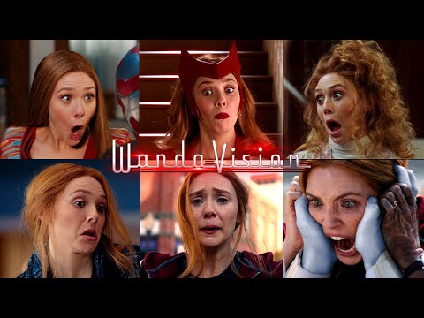 All Wanda Cute Moments | WandaVision | (4K)