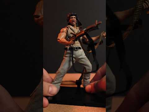 Rambo action figure by Hiya Toys. #rambo #shorts #actionfigure #hiyatoys