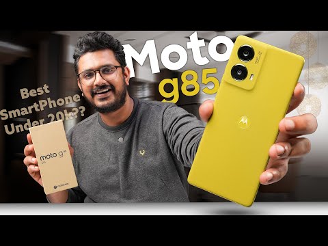 moto g85 Unboxing in ಕನ್ನಡ 3D Curved Display, 50MP OIS Sony LYT600, 32MP, Smart Connect @16,999*