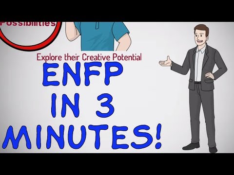 ENFP - The Inspirer MBTI The Myers & Briggs 16 Personality Types (Personality Test) ANIMATION