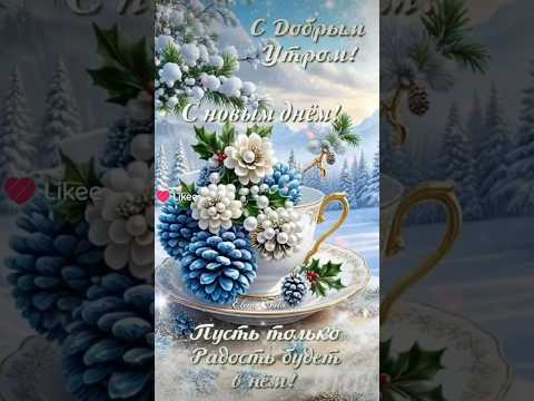 С добрым утром! С новым днём!