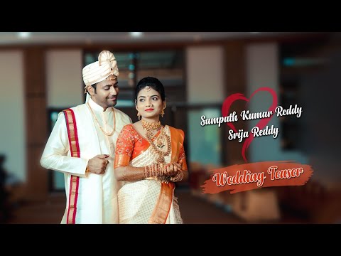 sampath ❤️ srija || best Telugu wedding teaser || Rudra photography ||📸❤️