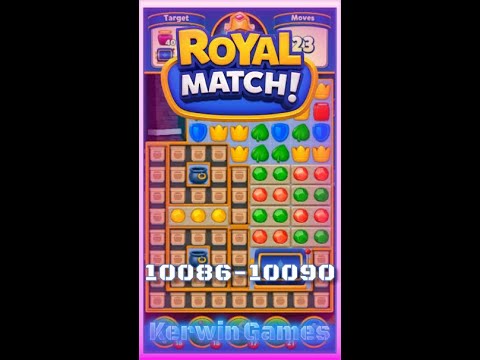 Royal Match Level 10086 10087 10088 10089 10090 - No Boosters Gameplay