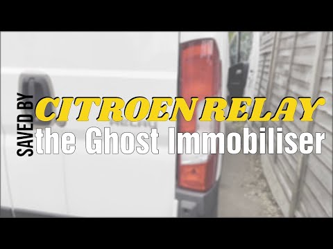 Citroen Relay stolen and recovered thanks to the Ghost Immobiliser