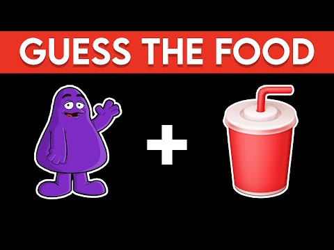 Guess The Food By Emoji | Food And Drink Emoji Quiz 2024