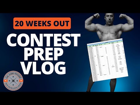 Classic Physique 2024 Contest Prep VLOG - 20 weeks out