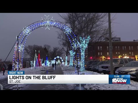 Lake Bluff Park transforms into ‘Light Up the Bluff’ featuring Christmas lights and sculptures