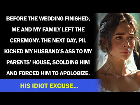 I escaped my wedding before it finished as I realized my husband’s true face. He was entitled!