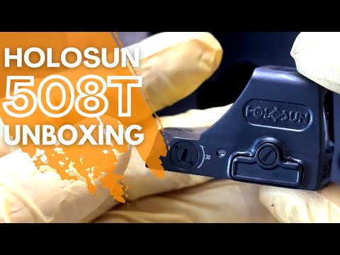 Holosun 508T Unboxing