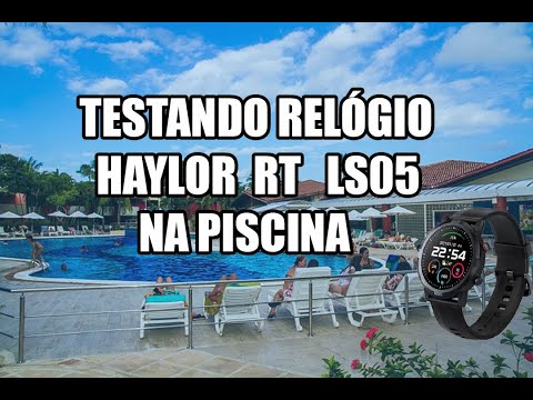 ⌚RELÓGIO Haylou Solar Ls05⌚ Prova D'Àgua , AFOGANDO NA PISCINA