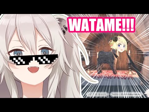 Funny How Botan Instinctively Kills Anything that Resembles Watame 【Hololive English Sub】