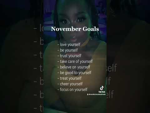 November Goals