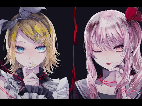 【Akiyama Mizuki x Kagamine Rin V4X】Villain - ヴィラン【VOCALOID4カバー】