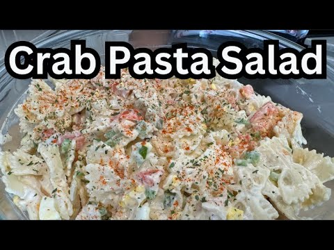 Pasta Salad With Crab Meat Recipe