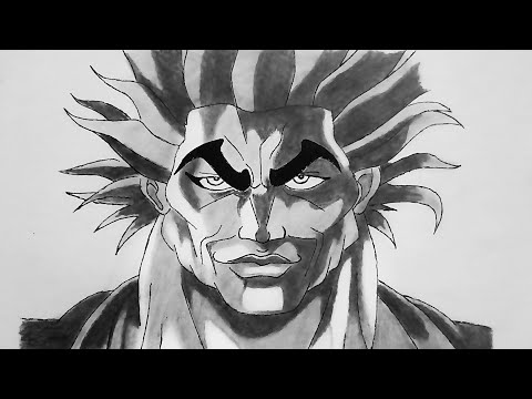 How to Draw Yujiro Hanma | Baki : Son of Ogre | Sketch of Yuijiro