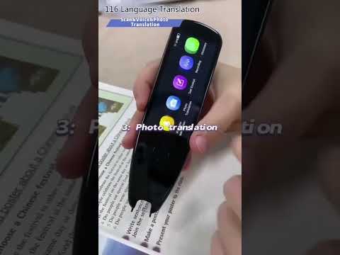 Translation Reading Pen for Dyslexia, OCR PenScanner Text to