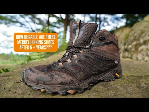 How Tough are Merrell Moab FST Waterproof Mid Hiking Shoes After 6+ Years Of Hiking