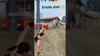 emote shot #freefire #emote #headshot