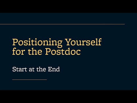 Session 2: Start at the End