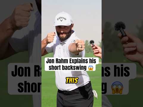 Short backswing = more accuracy + power 🔥🙌🏻 #golf #golfswing #golfcoach #golftips