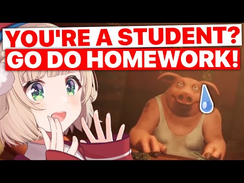 Ui-mama Bugs A Student To Do His Homework (Shigure Ui) [Eng Subs]