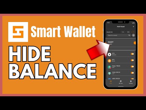 How to Hide Balances on Smart Wallet App 2025?